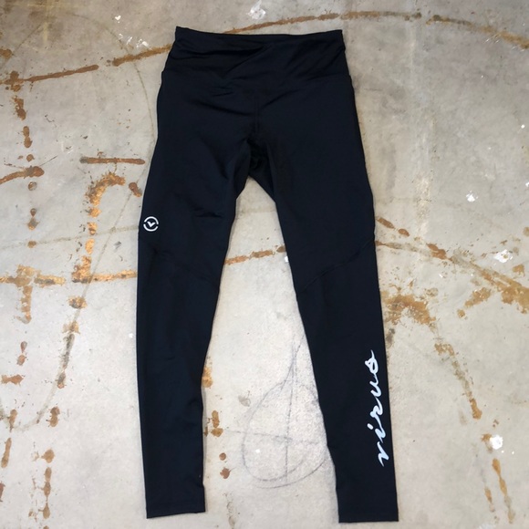 Virus Black Leggings XS VGUC - Picture 1 of 8